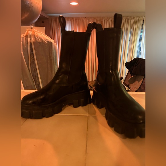Black Combat Boots 🖤 READYSALTED from Amazon - Picture 3 of 8